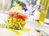 Gỏi cá hồi xốt chanh dây 
