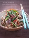 Cà tím xào thịt bò