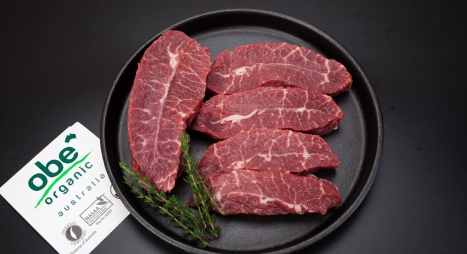 Lõi vai bò Hữu cơ Úc OBE tươi  - OBE Organic Beef Topblade 